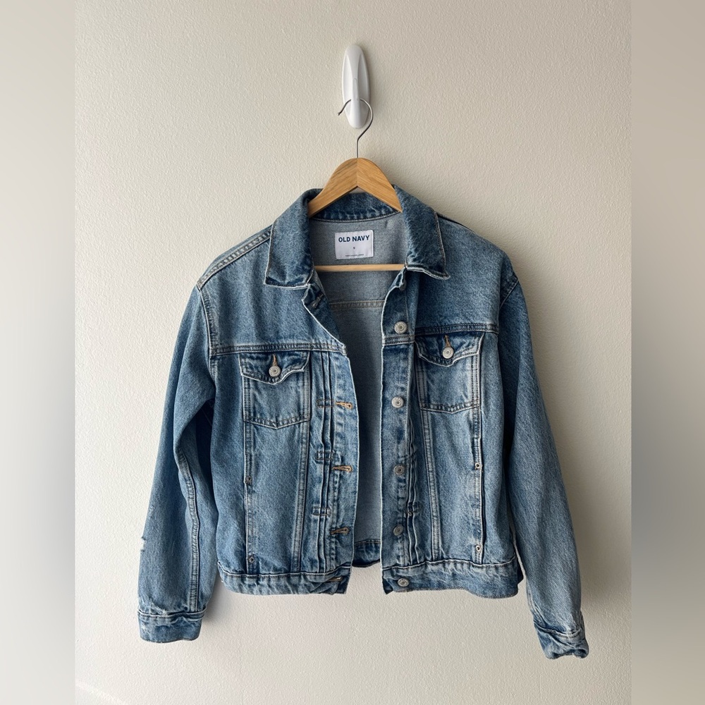 Old Navy 100% Cotton Blue Denim Jacket